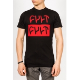 Koszulka Cult Stack Black / Red